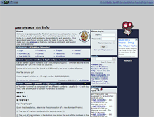 Tablet Screenshot of perplexus.info